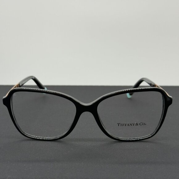 Tiffany & Co. Eyeglasses Frame Only TF 2211 8001 54-15-140 Black Gold - Picture 2 of 12